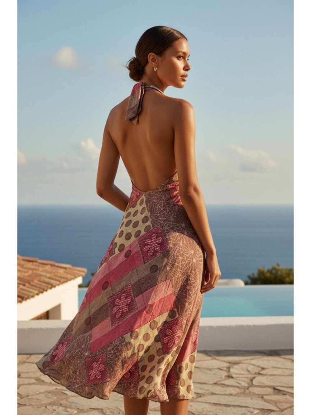 Convertible Boho Wrap Skirt Dress – Multi-Wear Vacation Style